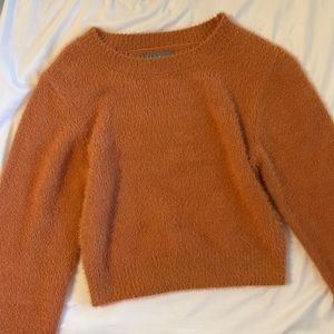 Urban Outfitters Spencer Fuzzy Crewneck Sweater